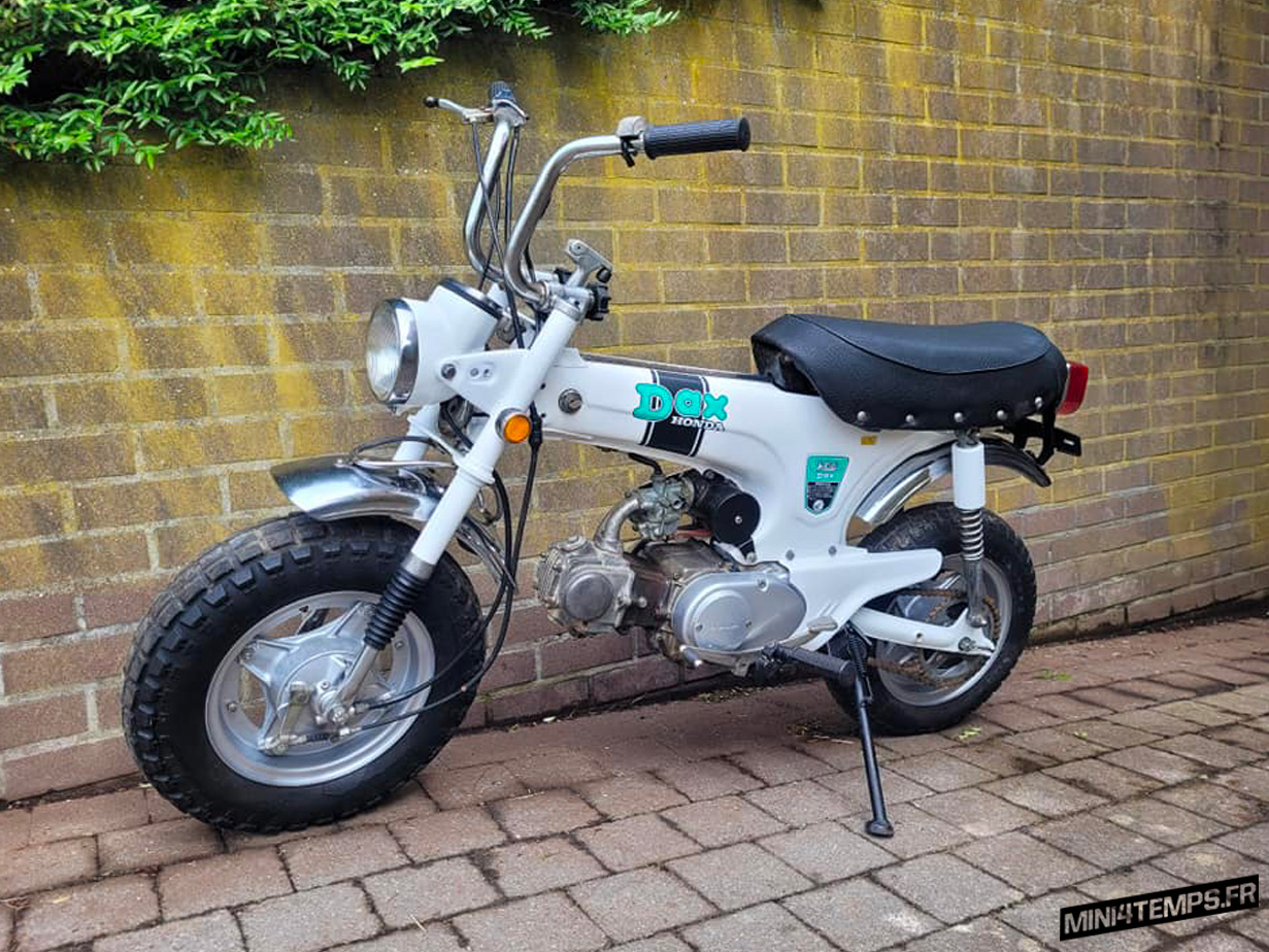 Le Honda White Dax ST70 d'Arnaud - Mini4temps.fr