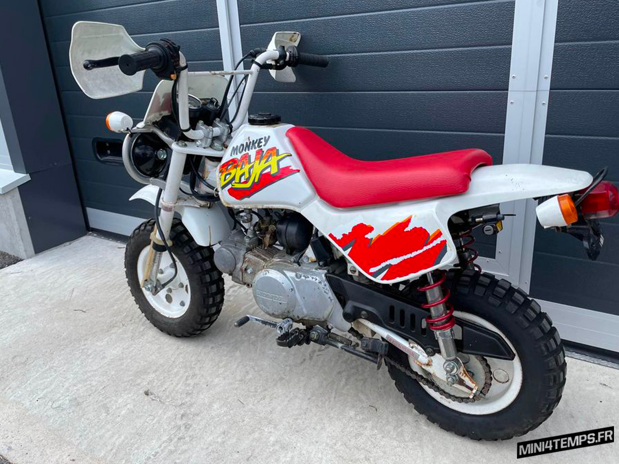 Le Honda Monkey Z50 Baja de Silver Susi - Mini4temps.fr