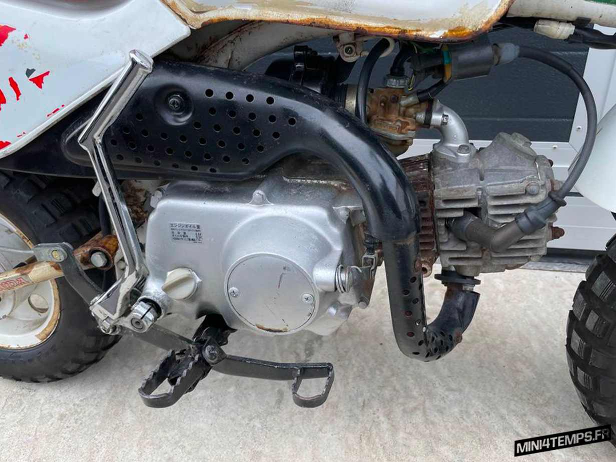 Le Honda Monkey Z50 Baja de Silver Susi - Mini4temps.fr